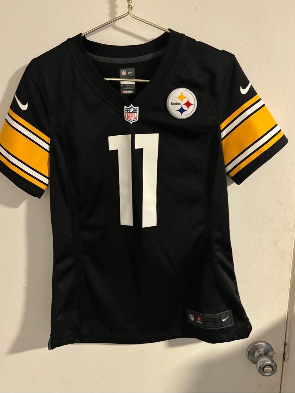Nike Pittsburgh Steelers Chase Claypool #11 NFL On Field Jersey M
(1265)